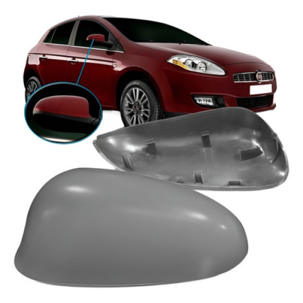 Capa Retrovisor Fiat Punto 2008 2009 2010 2011 2012