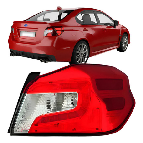 Lanterna Traseira Wrx 2015 2016 2017 Sedan Com Led Direito/passageiro
