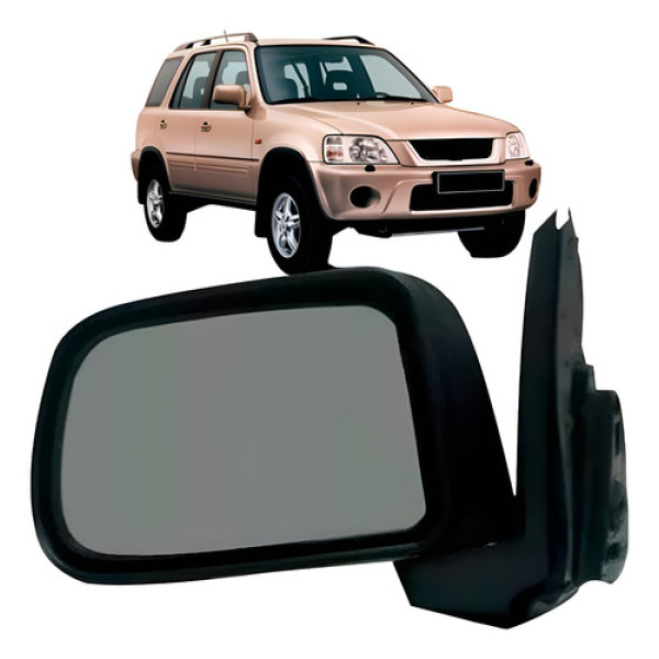 Retrovisor Honda Crv Si 1997 98 99 20 2001 Eletrico Preto