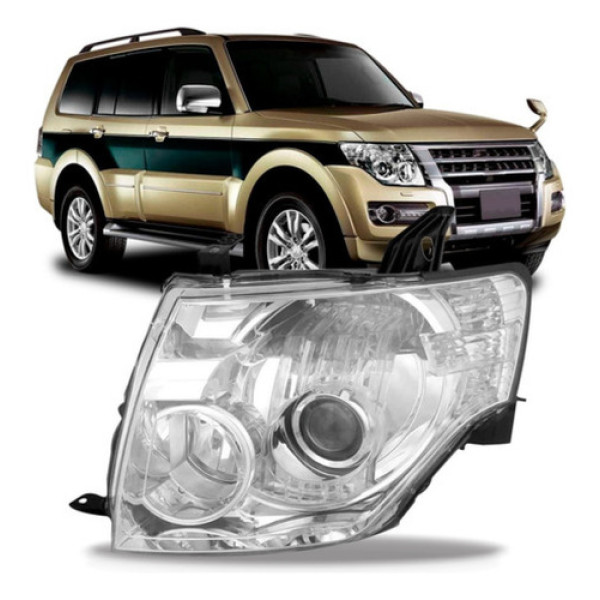 Farol Pajero Full 2008 2009 2010 A 11 12 2013 2014 Elétrico