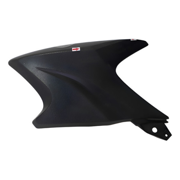 Carenagem Aba Tanque Yamaha Factor 150 L/e Orig Avaria 54569 Preto