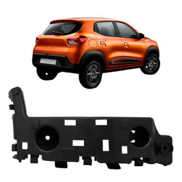 Suporte Guia  Parachoque Traseiro Kwid 2017 Á 2018