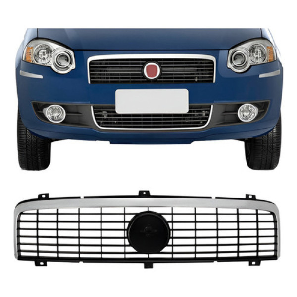 Grade Radiador Palio 10 A 12 Siena 09 A 12 C/moldura Cromada