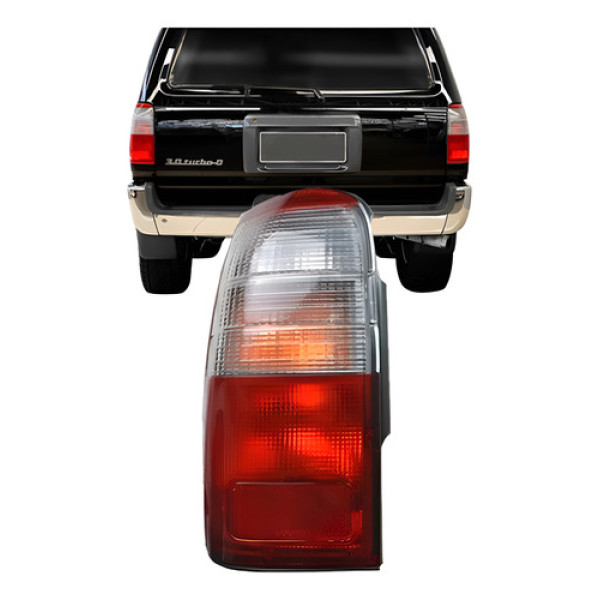 Lanterna Traseira Hilux Sw4 1996 1997 1998 1999 2000 Bicolor