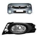 Farol Milha Auxiliar Civic 2009 2010 2011 Com Moldura