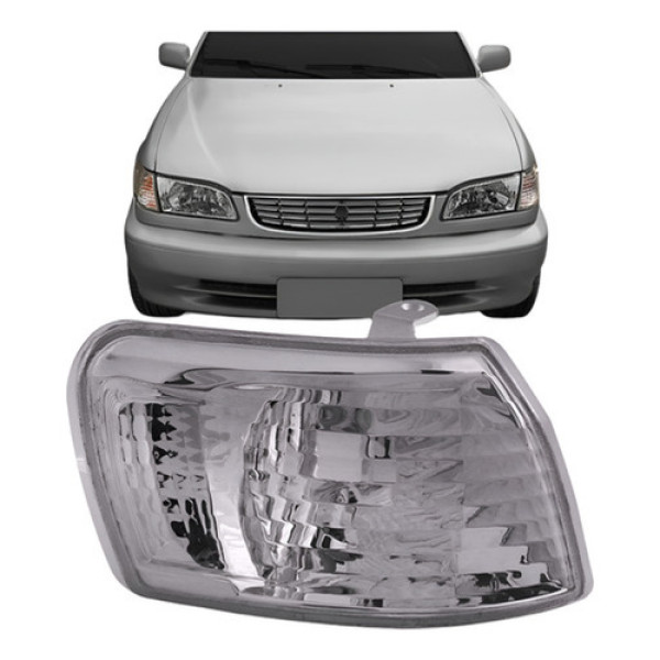 Pisca Seta Corolla 1998 99 00 01 2002 Com Lâmpada Brasileir