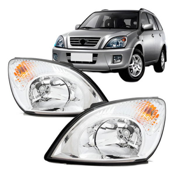 Par Farol Tiggo 2 2010 2011 2012 2013 Foco Manual