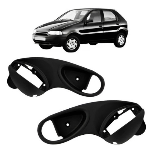 Par Moldura Botão Vidro Elétrico Palio Young 96/2002 Ofert