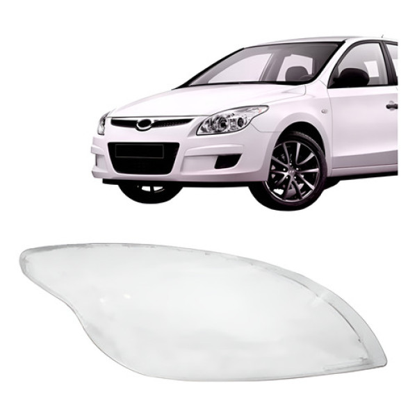 Lente Farol Hyundai I30 2008 2009 2010 2011 2012