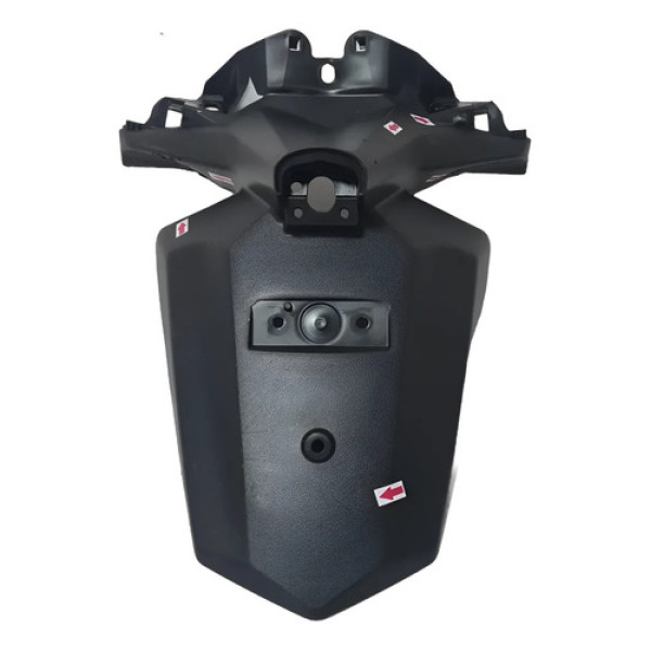 Paralama Traseiro Placa Yamaha Xmax 250 21/24 Detalhes 61566 Preto