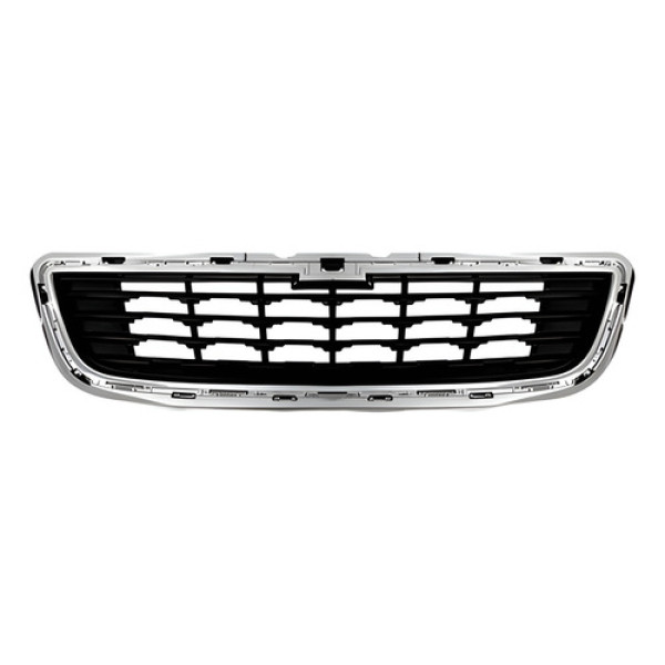 Grade Central Parachoque Tracker 2014-2016 C/friso Cromado
