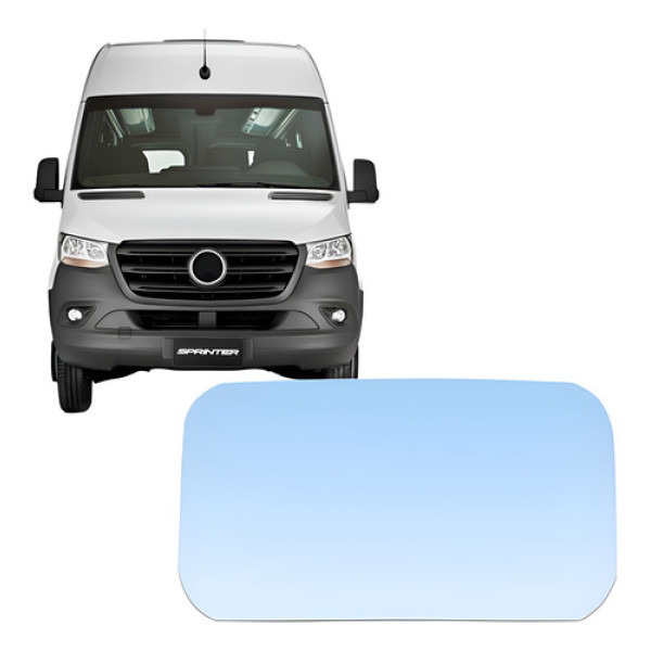 Lente Retrovisor Sprinter 2020 A 2021 C/aquecedor Inferior