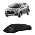 Capa Retrovisor Hb20 2012 2013 2014 2015 Preto C/ Furo Pisca