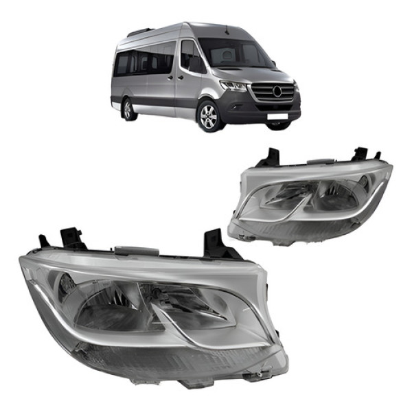 Par Farol Eletrico Sprinter 2020 2021  2022