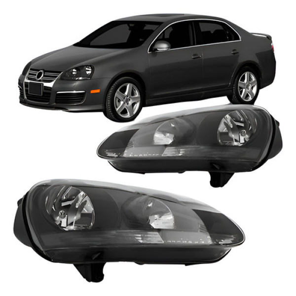 Par Farol Jetta 2007 2008 2009 Negro Manual