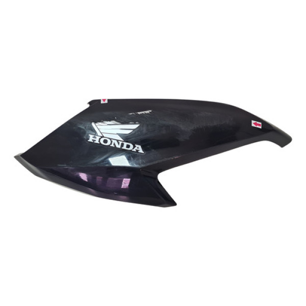 Carenagem Aba Tanque Esq Honda Cg160 Fan 22/24 Detalhe 56185 Preto