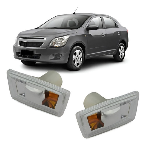 Pisca Seta Lateral Sonic/cobalt/spin/vectra 2010/16 Direito Cristal