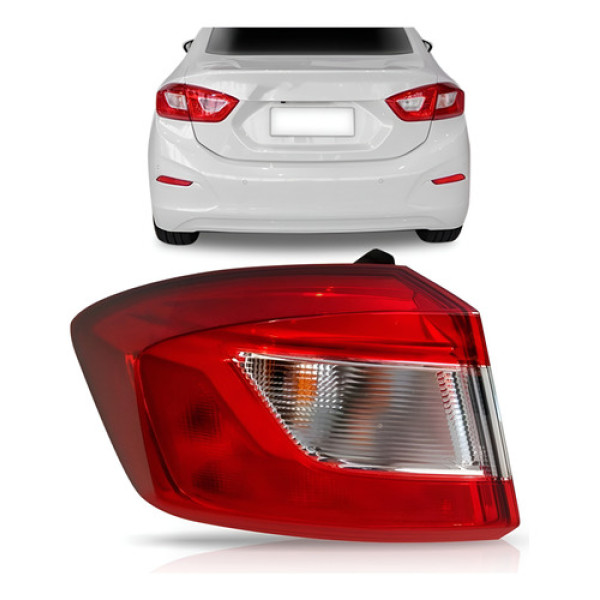 Lanterna Traseira Cruze 2017 A 2019 Canto