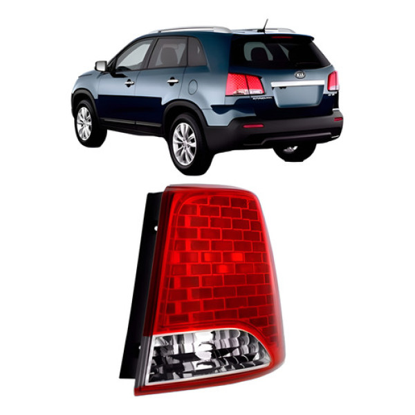 Lanterna Traseira Sorento 2010 2011 2012 S/ Led Com Garantia