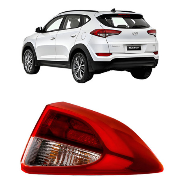 Lanterna Traseira Tucson 2016 2017 2018 Canto
