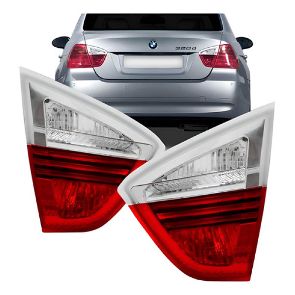 Par Sinaleira Traseira Bmw Série 3 E90 2006 2007 2008 Tampa