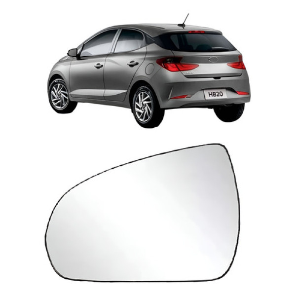 Lente Subconjunto Retrovisor Hb20 2020 A 2022