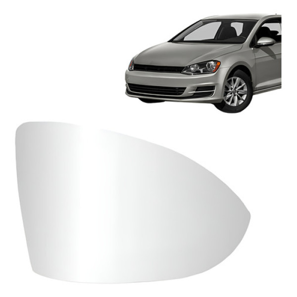 Lente Retrovisor Golf 2014 2015 2016 Termico