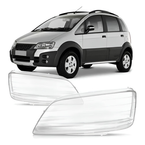 Par Lente Farol Fiat Idea 2004 2005 2006 2007 2008