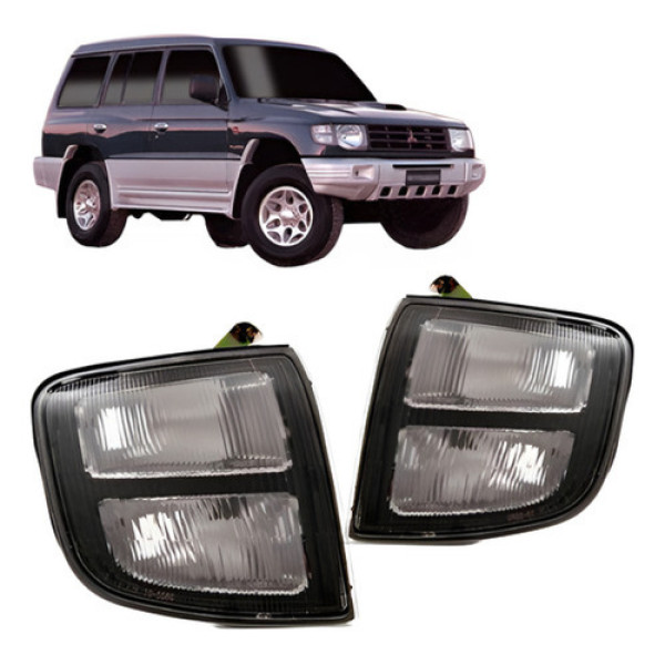 Par Pisca Seta Pajero Gls 1998 A 2000 Cristal