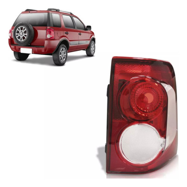 Sinaleira Traseira Lado Ecosport 2008 09 10 11 2012 Bicolor