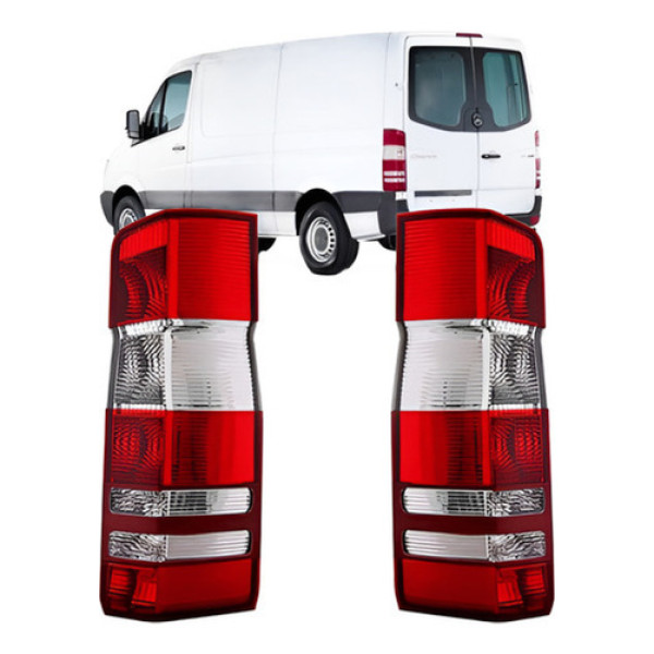 Par Lanterna Traseira Sprinter 2012 A 2016