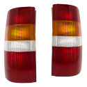 Par Lanterna Traseira Ford Courier C/ Soquete Tricolor