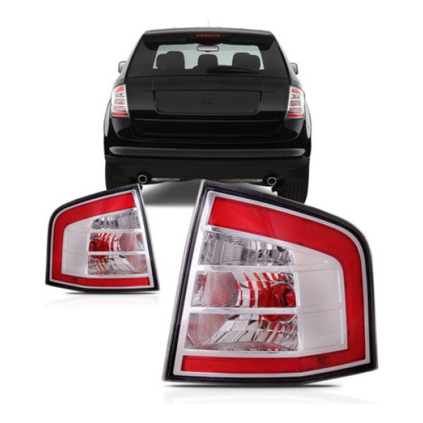 Lanterna Traseira Ford Edge 2007 2008 2009 2010 Tyc