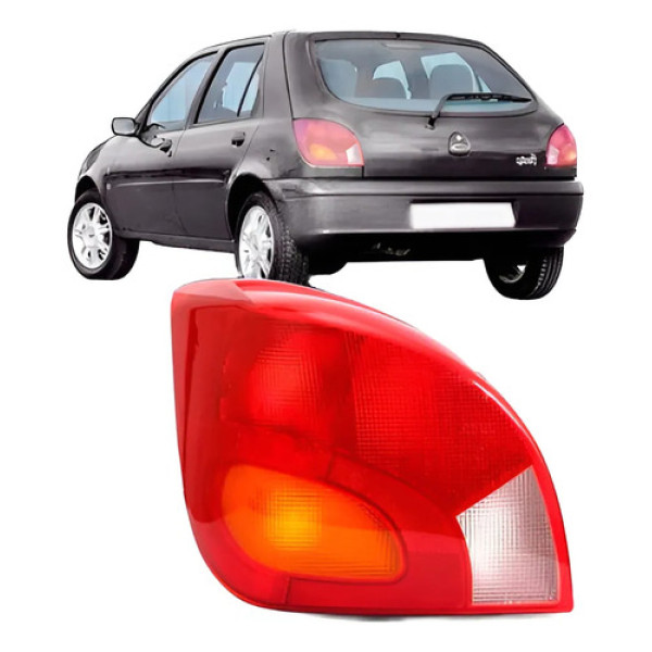 Lanterna Traseira Fiesta 1997 1998 1999 2000 2001 2002 Lado