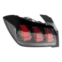Par Lanterna Peugeot 208 Ano 2020 2021 2022 2023 Ambos Lados Transparente