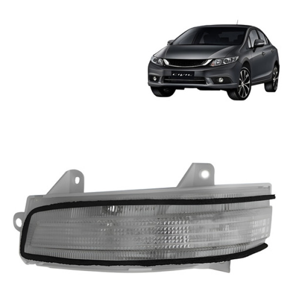Pisca Retrovisor Civic 2012 2013 2014 2015 2016 Novo