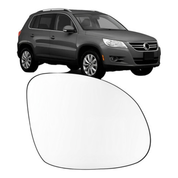 Espelho Retrovisor Termica C Base Tiguan 2009 A 2016