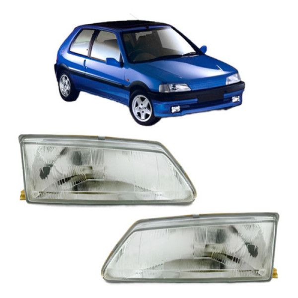 Par Farol Para Peugeot 106 1992 1993 1994 1995 1996