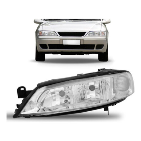 Farol Vectra 1999 2000 2001 2002 2003 2004 Cromado Oferta