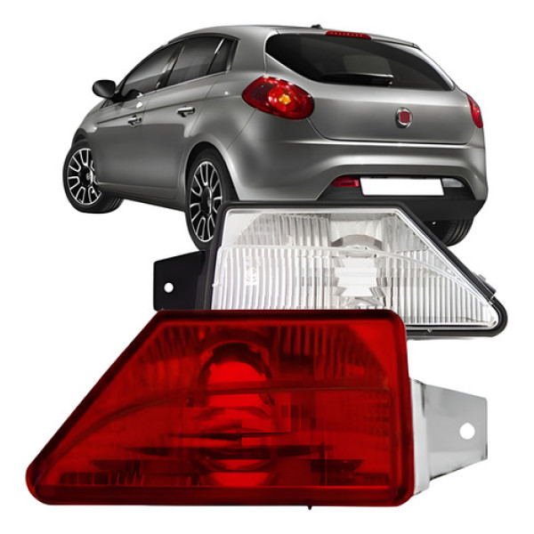 Lanterna Parachoque Traseiro Bravo 2008 Até 2016