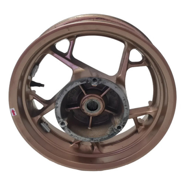 Roda Traseira Yamaha Xmax 300 2026 Detalhes 61596 Dourado