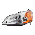 Farol Honda Civic 2001 2002 2003 Manual Depo