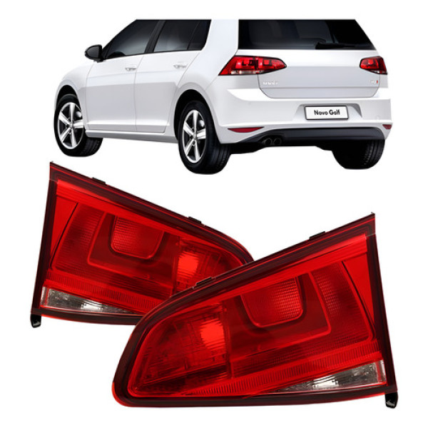 Sinaleira Traseira Golf 12 13 2014 2015 Sem Led Mala Oferta