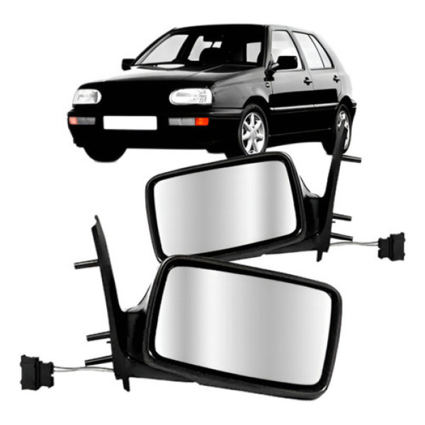 Par Retrovisor Golf 1994 1995 1996 1997 Com Controle