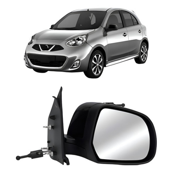 Retrovisor Com Controle March 2011 2012 2013