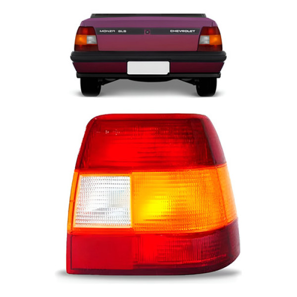 Sinaleira Traseira Monza 1991 1992 1993 94 95 1996 Tricolor