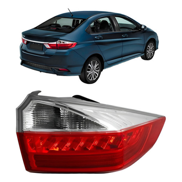 Lanterna Traseira City 2018 A 2020 C/ Led