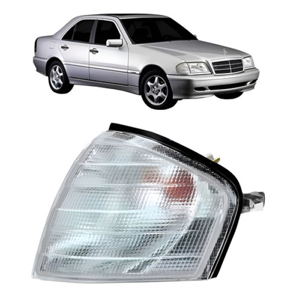 Lanterna Dianteira Mercedes C220 1994 A 00 Cristal Promoçã