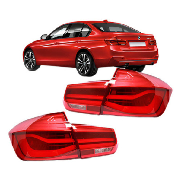 Jogo 4 Lanternas Bmw S3 318 320 338 Ano 2016 A 2018 C/ Led