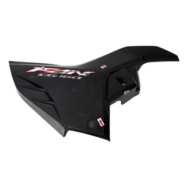 Carenagem Lateral Cg 160 Fan 22/24 L/d Detalhes 57389 Preto